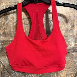 Lululemon Sports Bra in Red Size 10